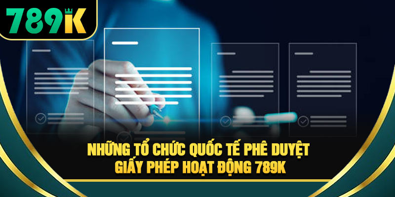 Giấy Phép Hoạt Động 789K: Minh Chứng Pháp Lý Vững Vàng