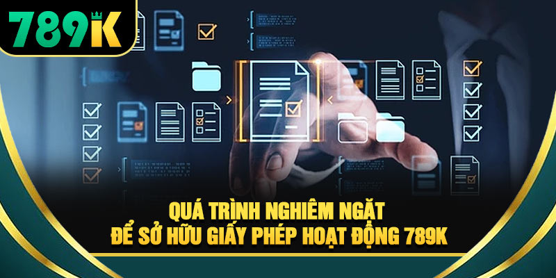 Giấy Phép Hoạt Động 789K: Minh Chứng Pháp Lý Vững Vàng
